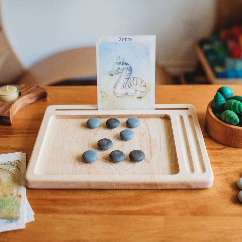 Mirus Toys - Montessori Learning tools sand tracing tray