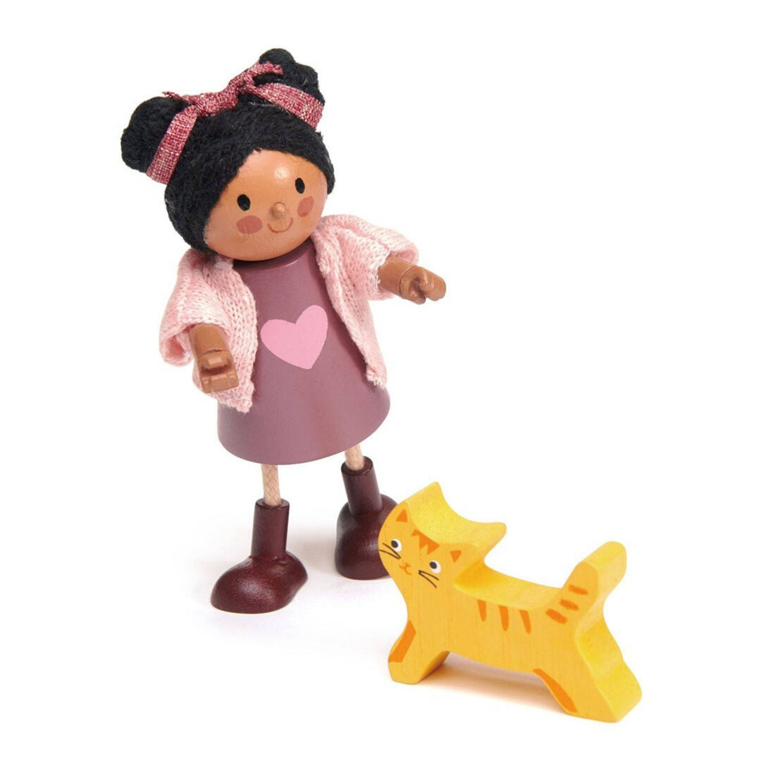 Tender Leaf Toys - Ayana and Her Cat - Bella Luna Toys