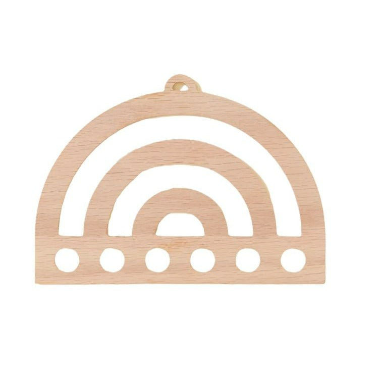 Sarah's Silks- Wooden Toys Rainbow Playsilk Display- Bella Luna Toys